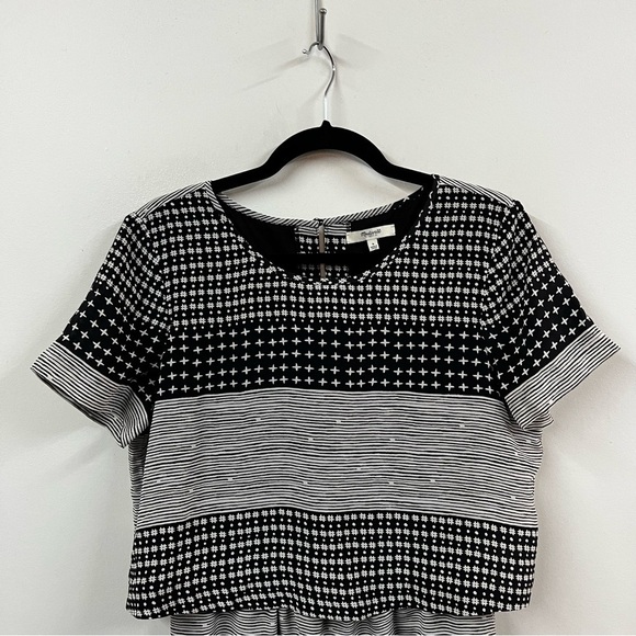 Madewell Twopiece Silk Dress in Hashtag Stripe - Picture 4 of 14